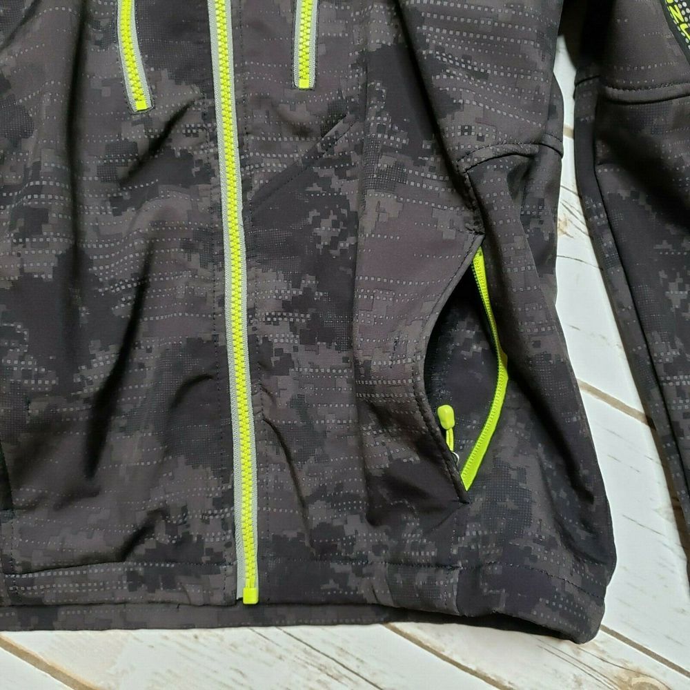 Snozu Boys' Black Softshell Jacket Medium 10-12 - Picture 8 of 8